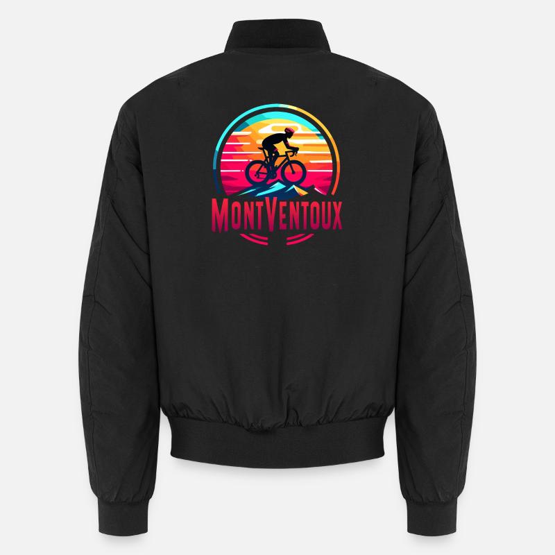 Mont Ventoux: An Epic Bike Challenge Unisex Bomber Jacket