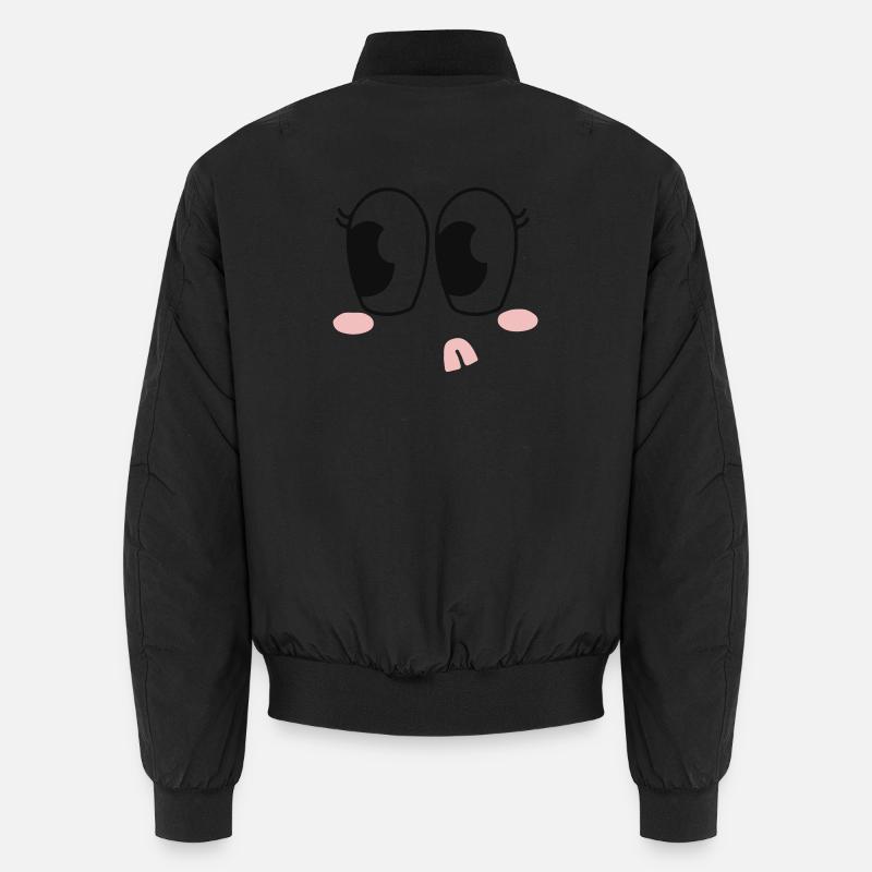 Gesicht Unisex Bomberjacke
