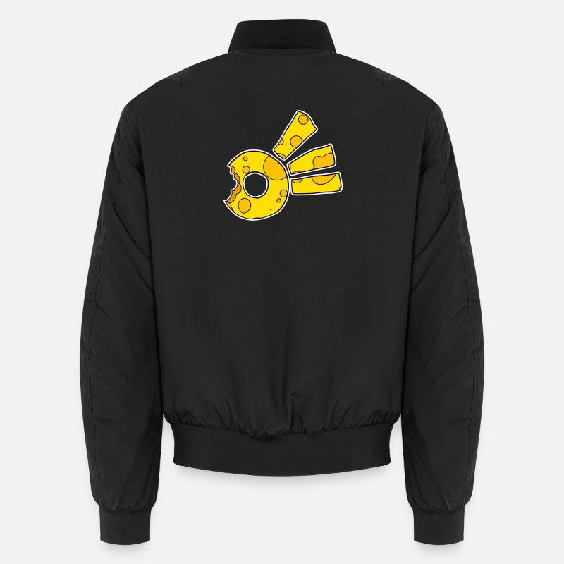 Käse Komet Symbol Unisex Bomberjacke