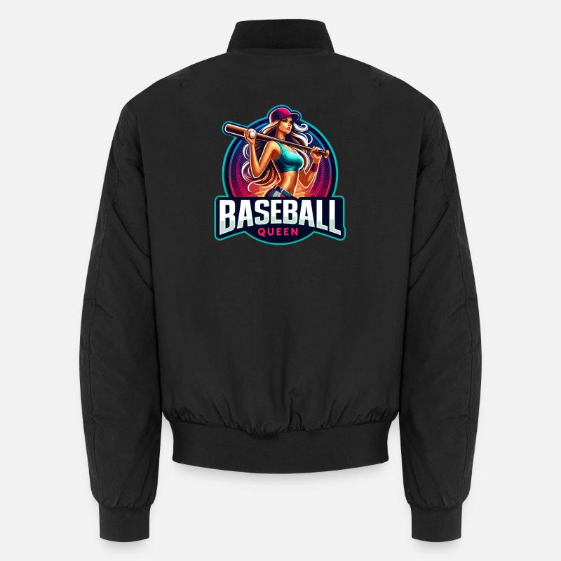 Conception d’athlète féminine Baseball Queen Bomber unisexe