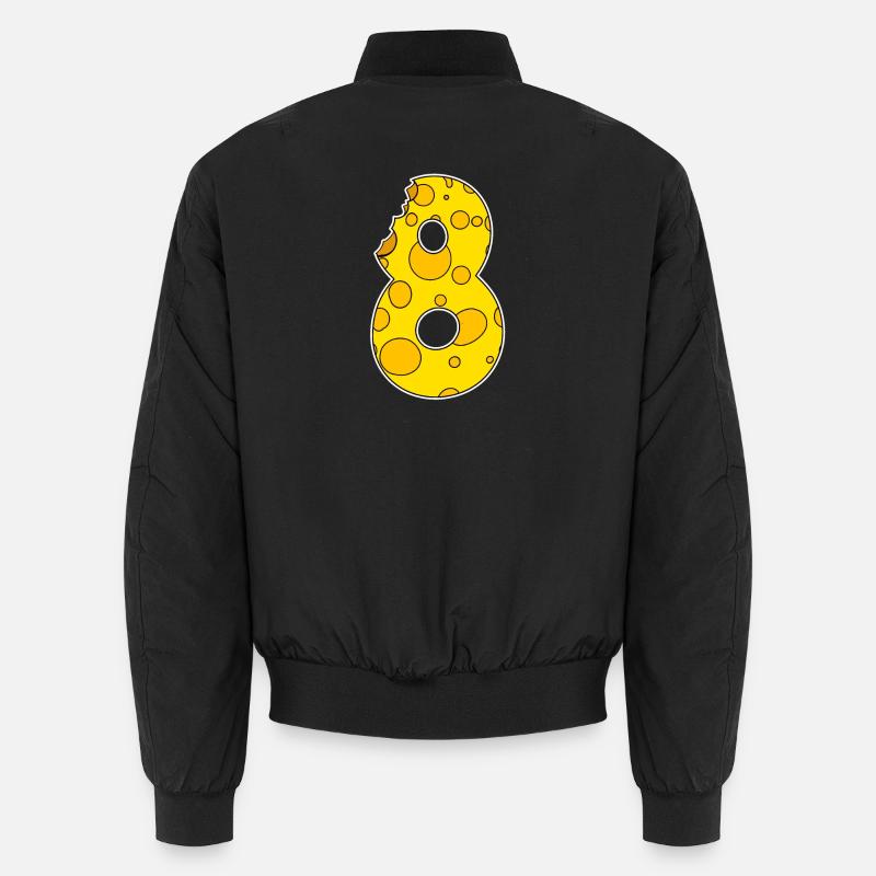 Numéro 8 Huit - Bomber unisexe - noir