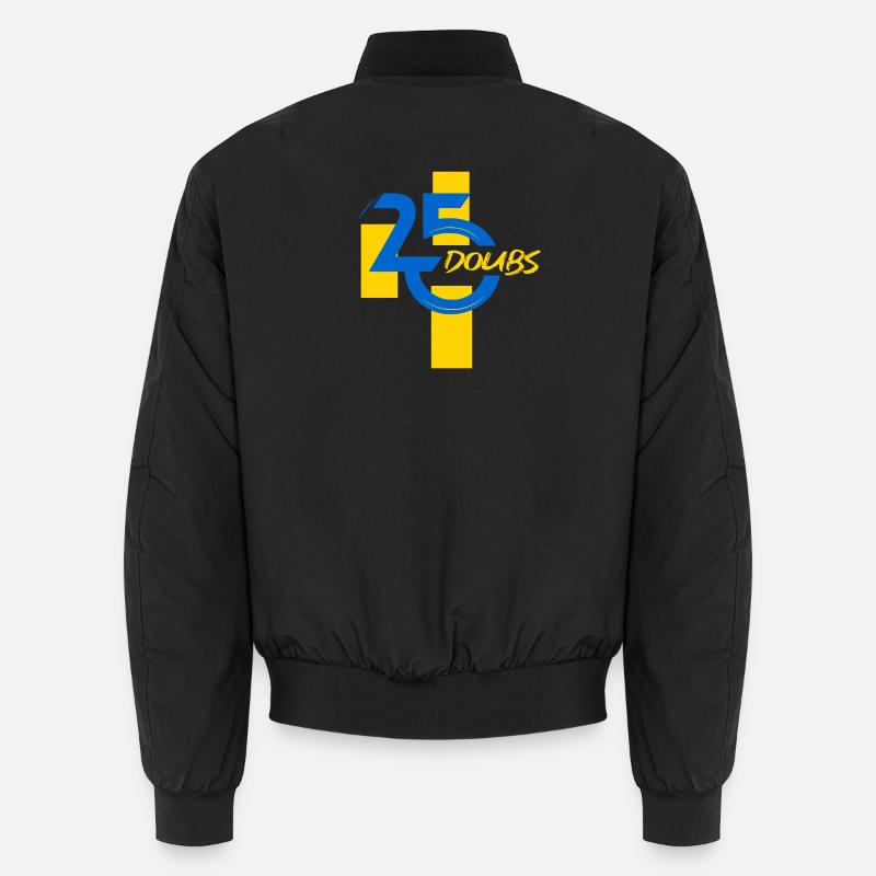 Doubs - Bomber unisexe - noir