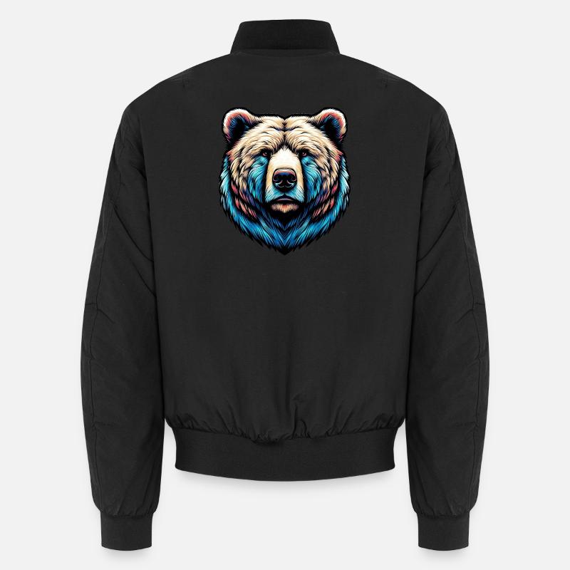 Bear Unisex Bomber Jacket