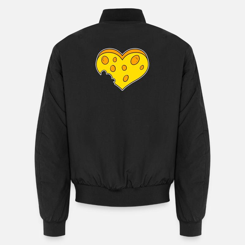 Coeur de fromage Bomber unisexe