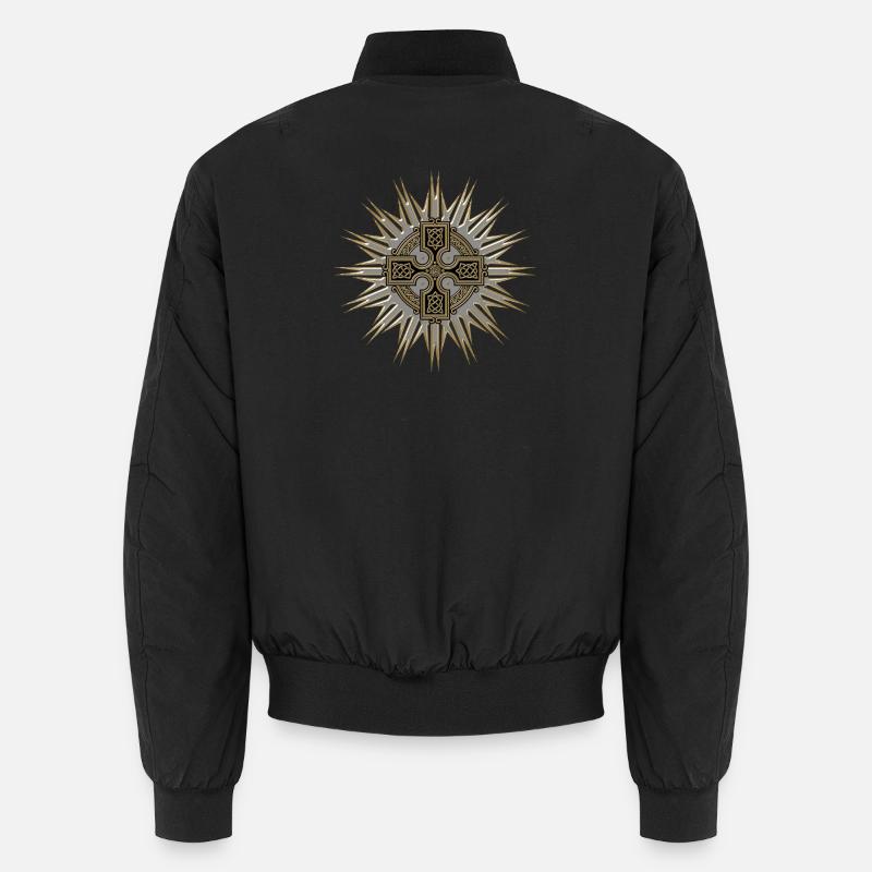 Beautiful Celtic knot. Unisex Bomber Jacket