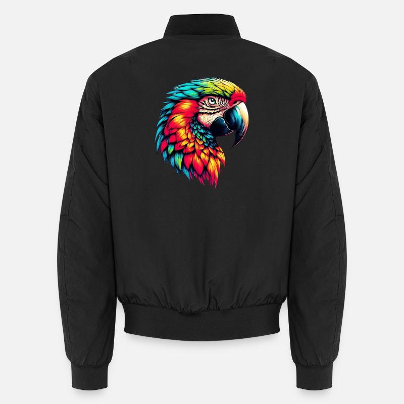 Parrot Unisex Bomber Jacket