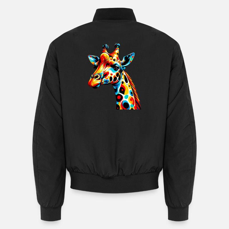 Giraffe Unisex Bomber Jacket