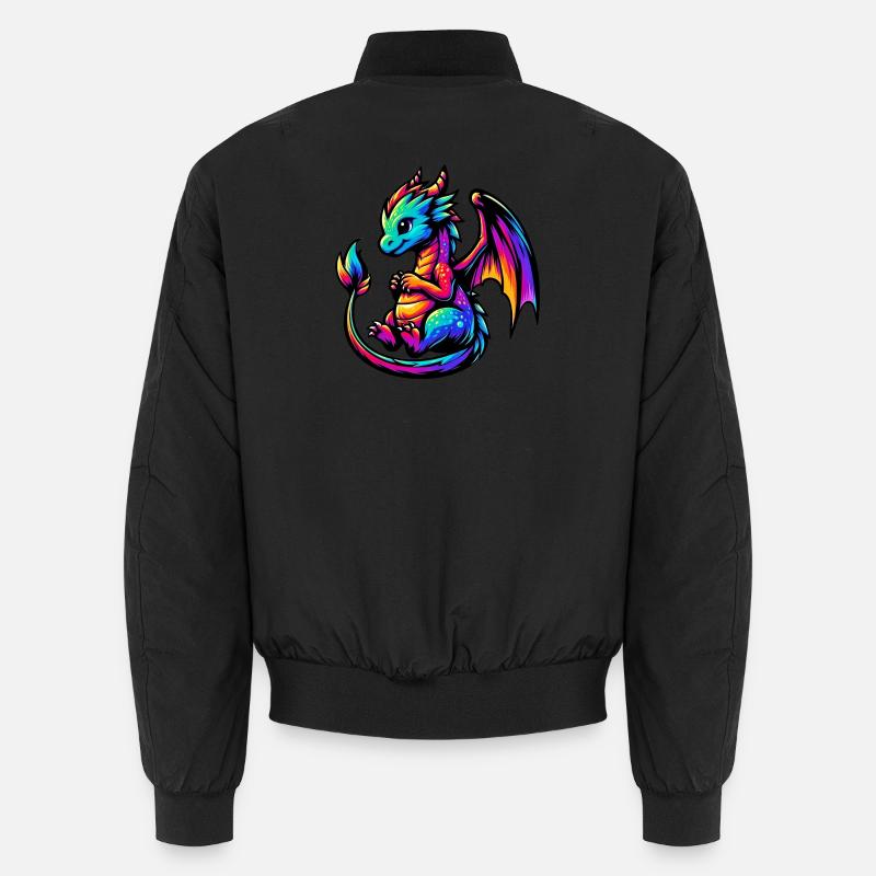 Dragon - Bomber unisexe - noir