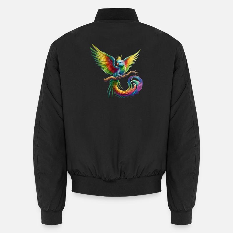 Oiseau de paradis (01) Bomber unisexe