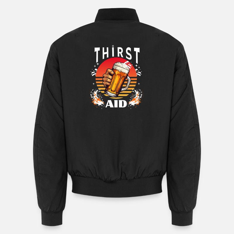 Thirst Aid - Drinking Shirt Unisex Bomberjacke