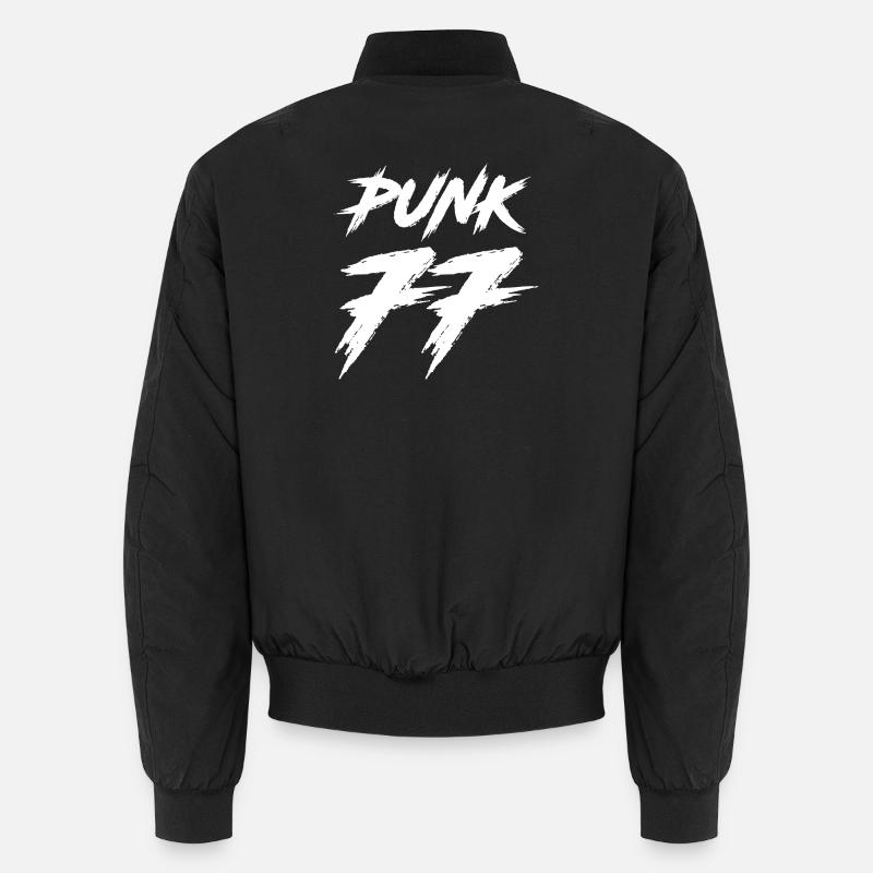 PUNK - Unisex Bomberjacke - Schwarz