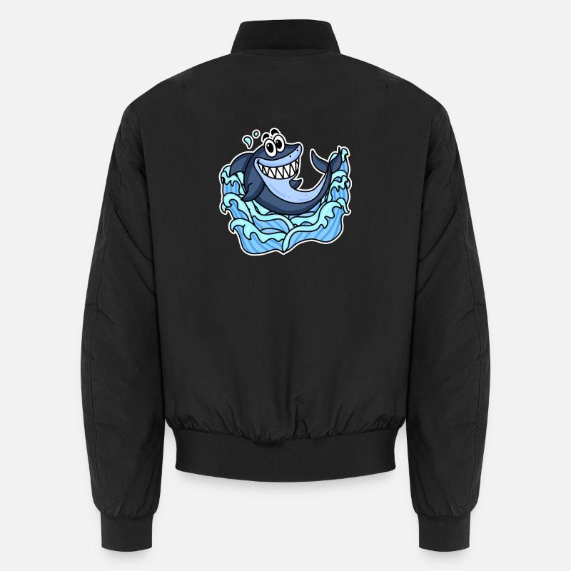Shark Fish Unisex Bomber Jacket