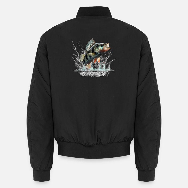 Barsch - Unisex Bomberjacke - Schwarz