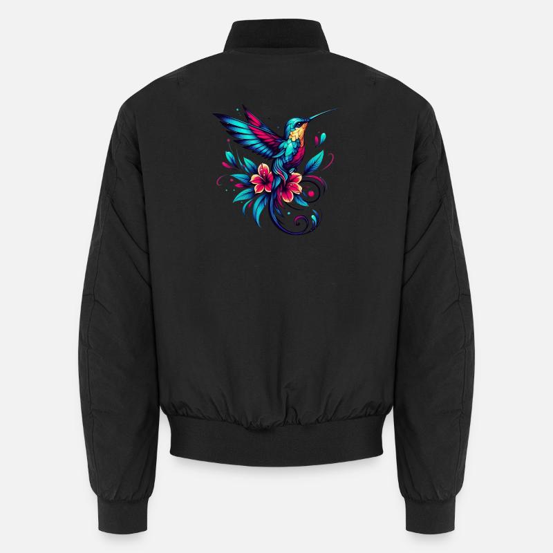 Hummingbird Unisex Bomber Jacket