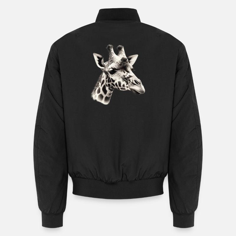 Giraffe Unisex Bomberjacke