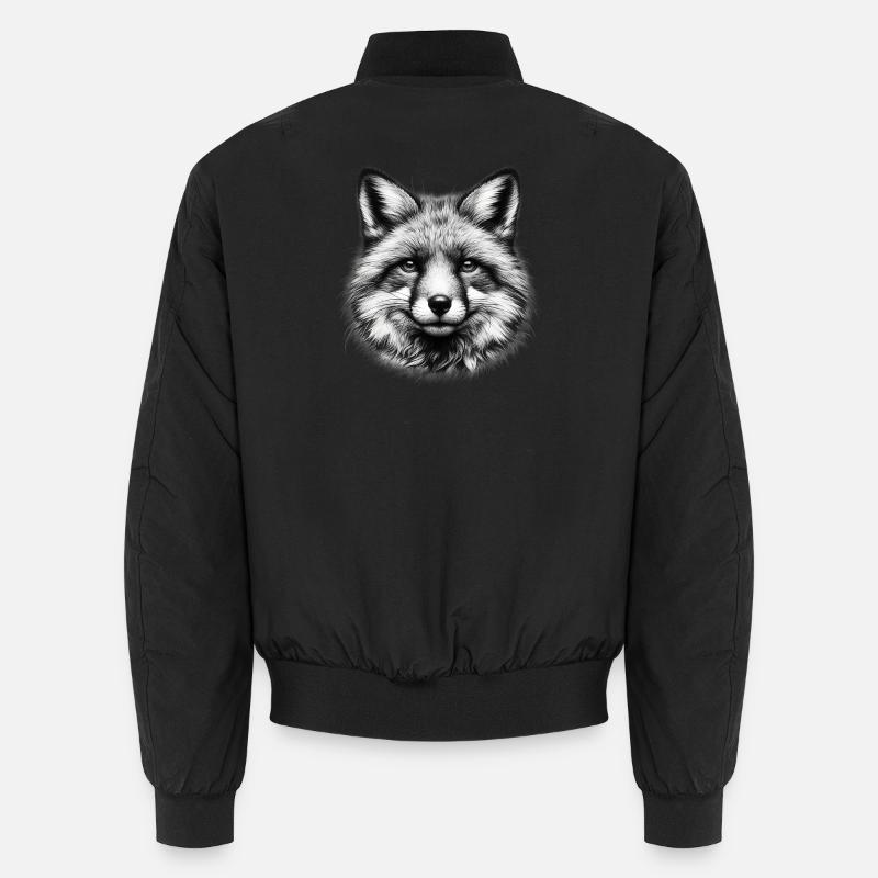 Fox Unisex Bomber Jacket