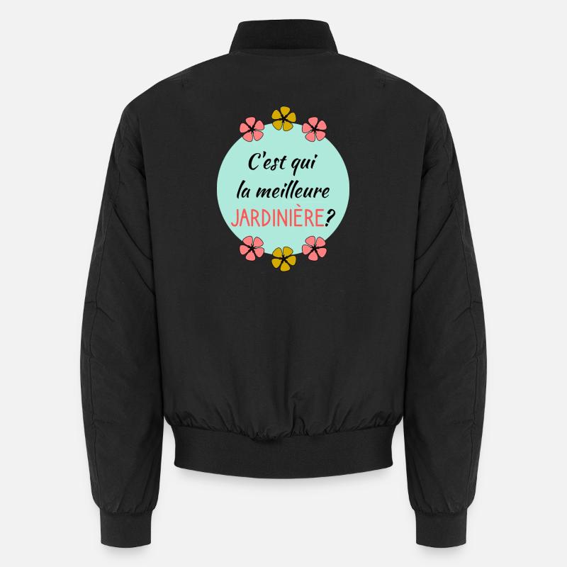 GRANNY - Unisex Bomber Jacket - black
