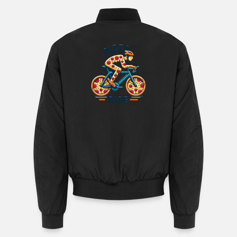 Pizza Lover Vélo Design Bomber unisexe