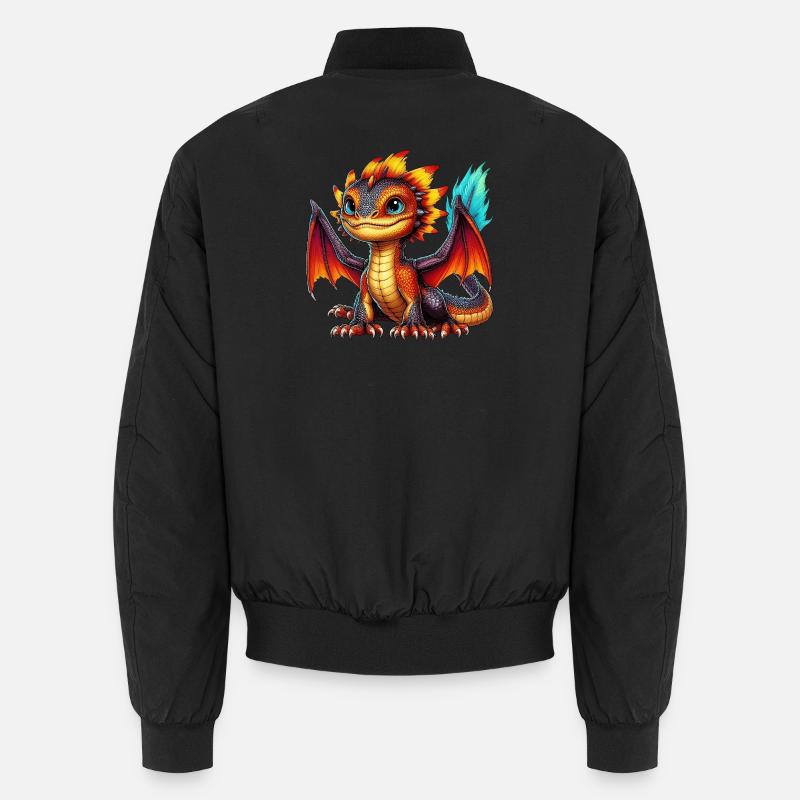 Dragon - Bomber unisexe - noir