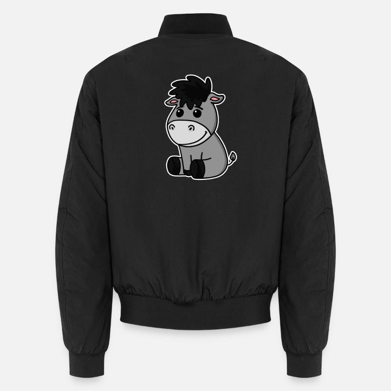 Motif d’âne Bomber unisexe