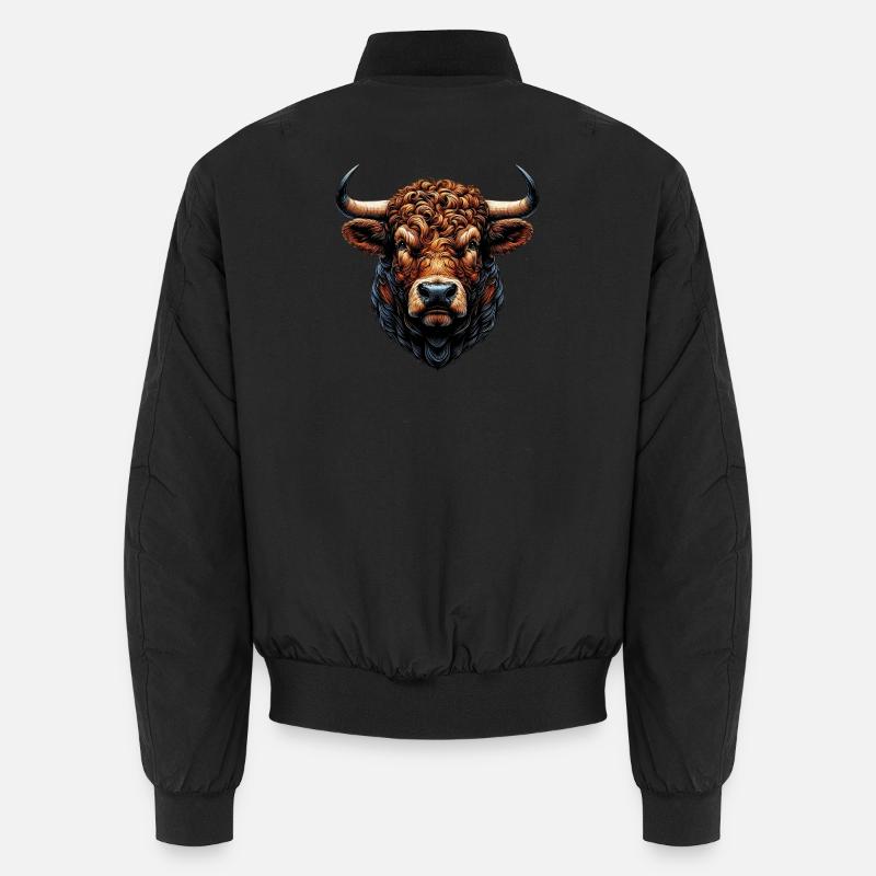 Bull Unisex Bomber Jacket