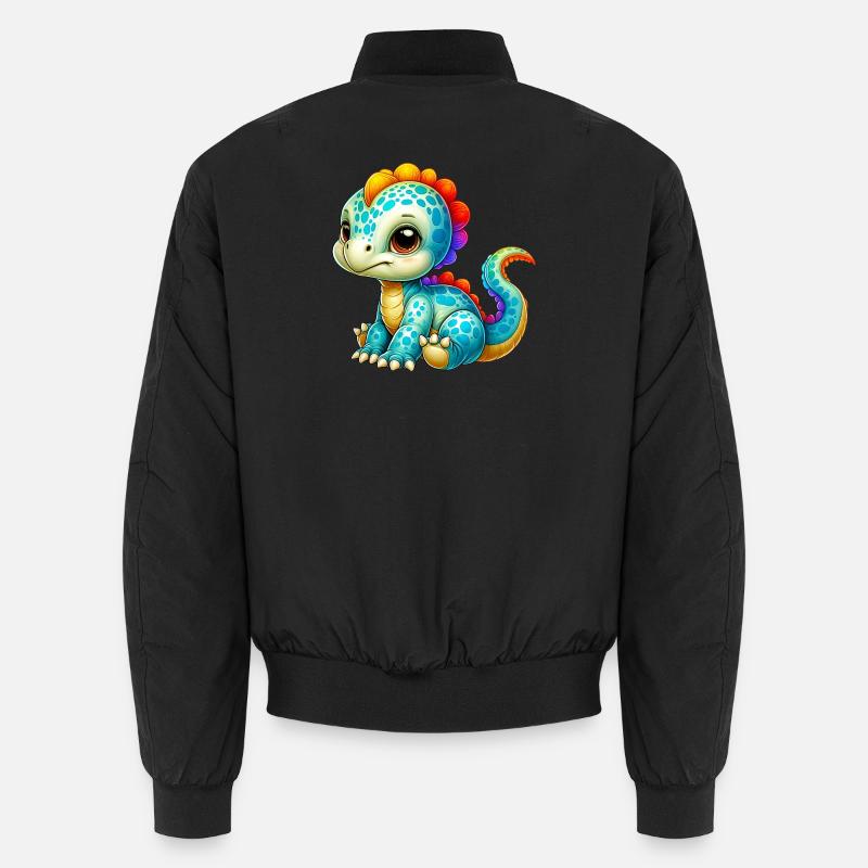 Dinosaure - Bomber unisexe - noir