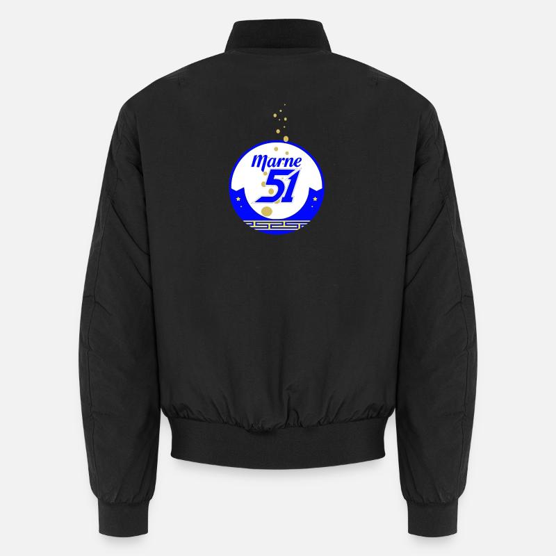 Marl - Unisex Bomber Jacket - black