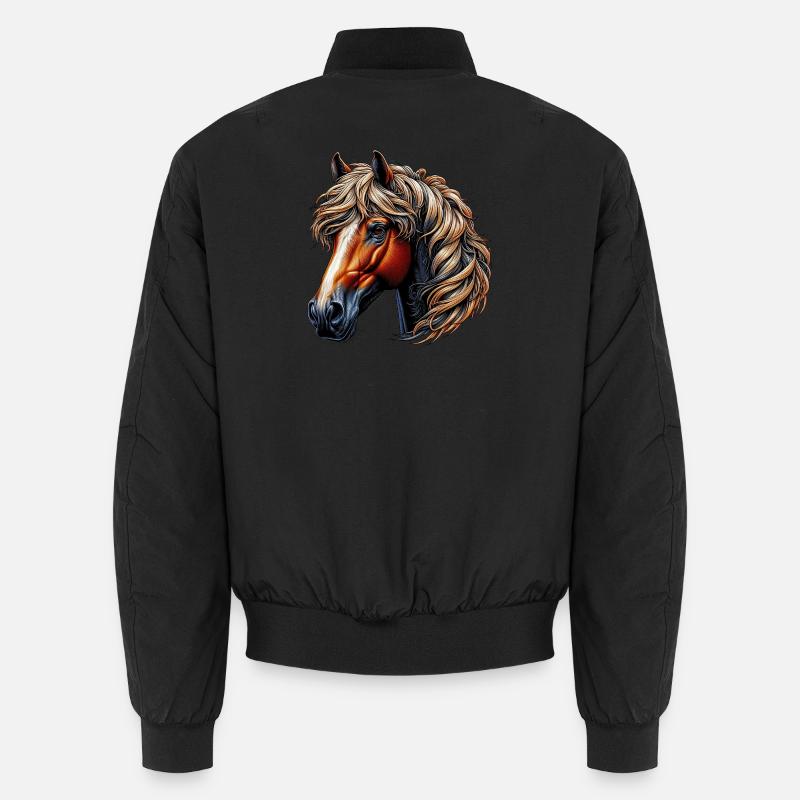Horse Unisex Bomber Jacket