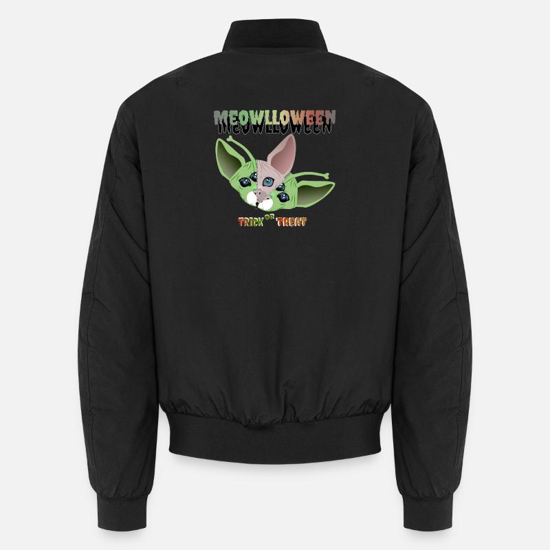 Masque extraterrestre chat sphinx Bomber unisexe
