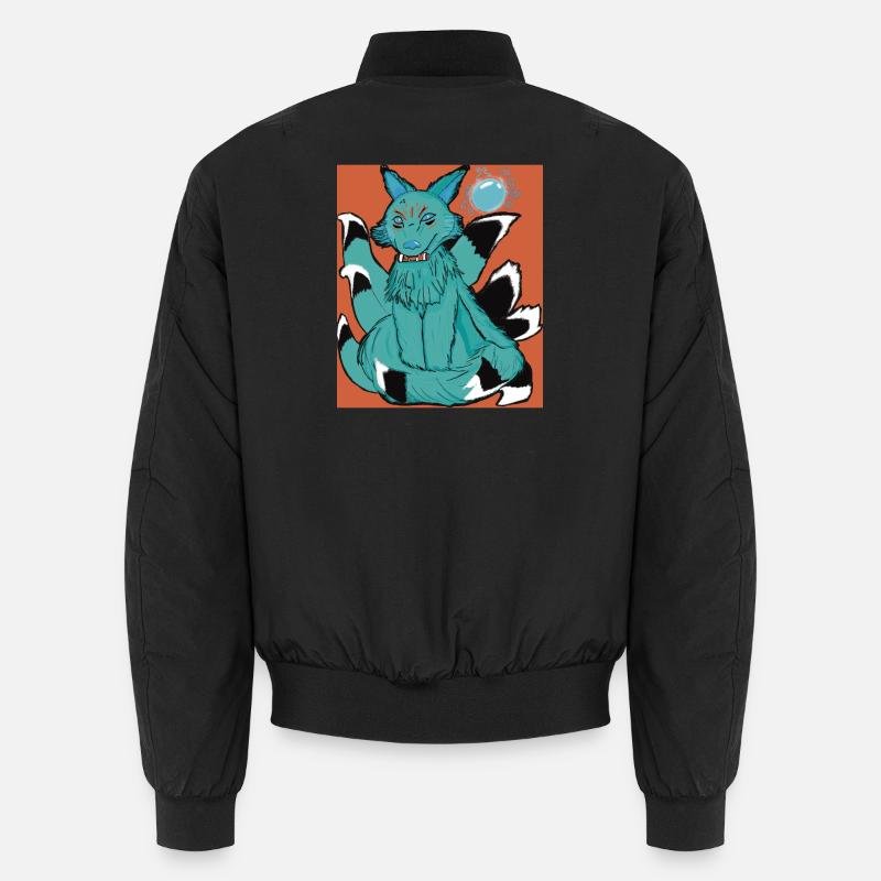 Hoshi no tama de Kitsune - Bomber unisexe - noir