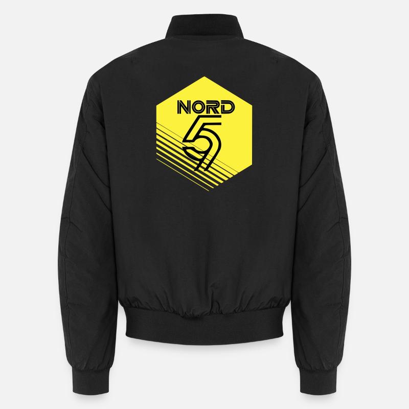Norden - Unisex Bomberjacke - Schwarz