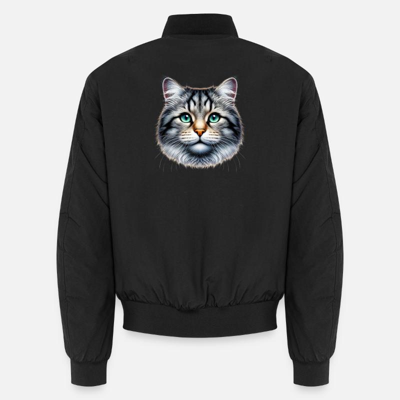 Katze Unisex Bomberjacke