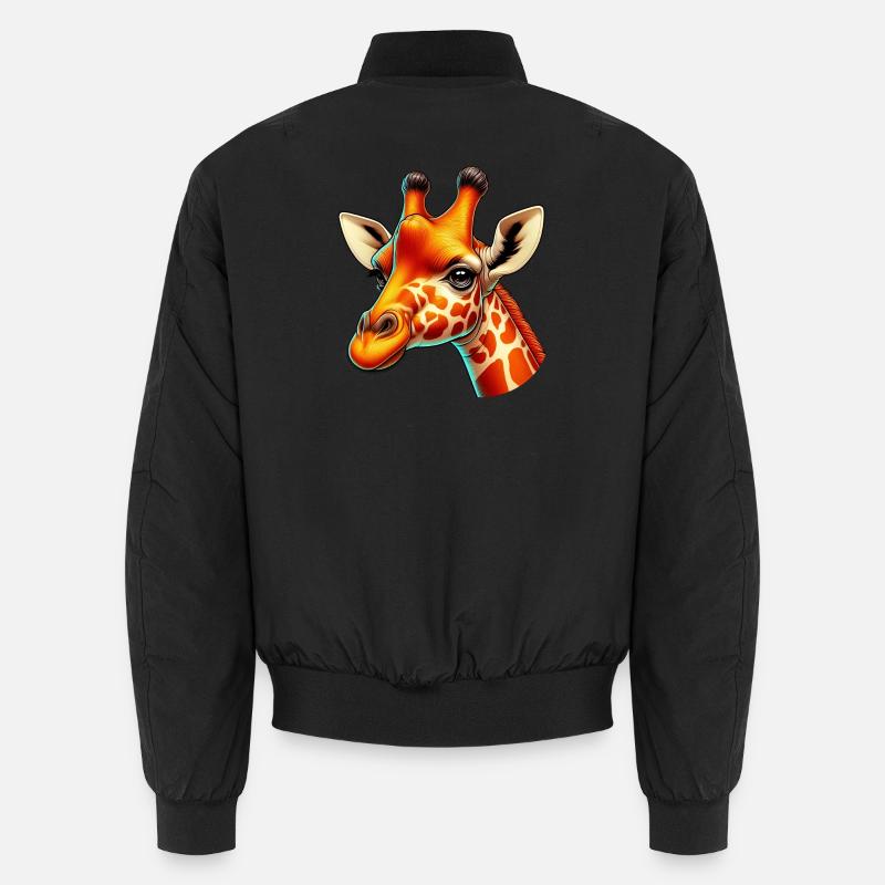 Giraffe Unisex Bomber Jacket