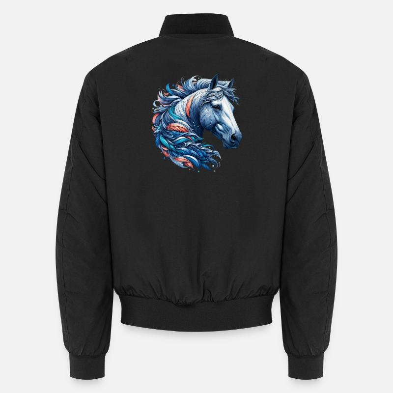 Cheval - Bomber unisexe - noir