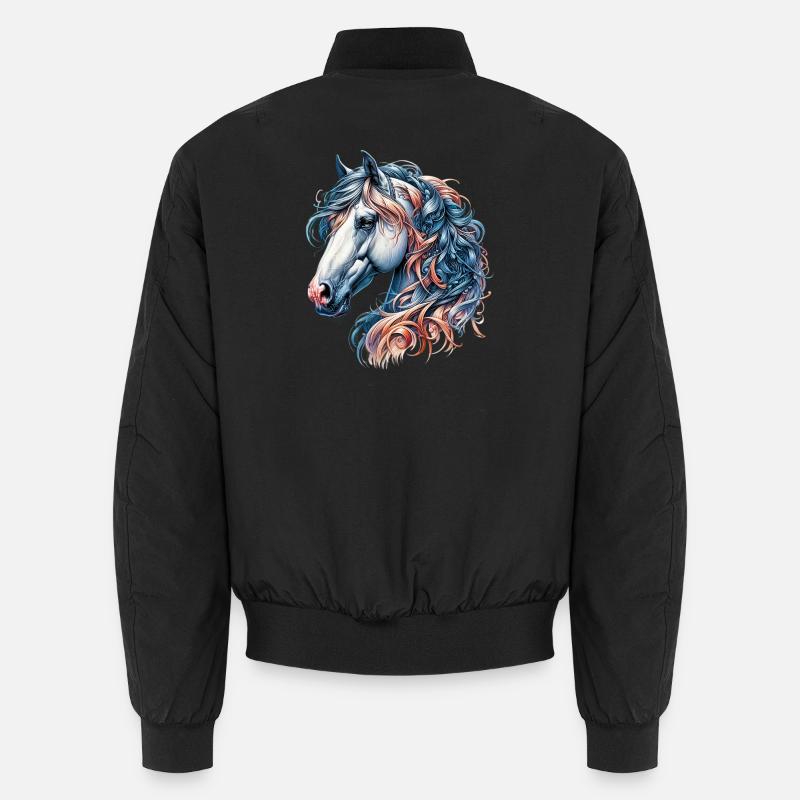 Cheval - Bomber unisexe - noir
