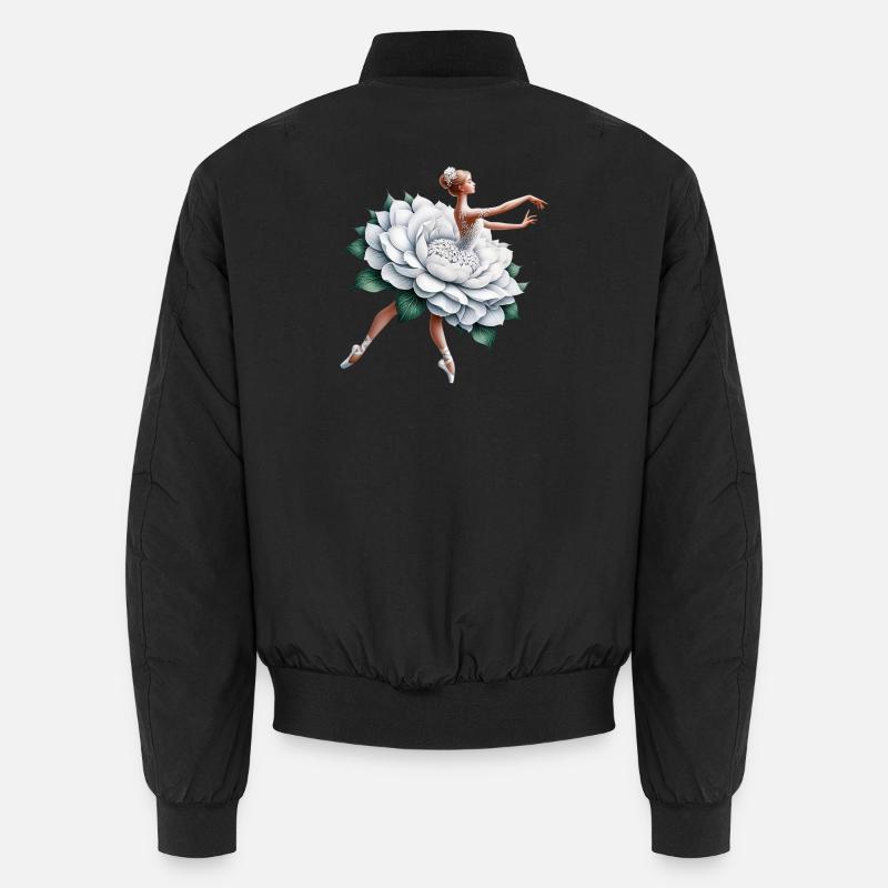 Danseuse de ballet avec tutu Bomber unisexe