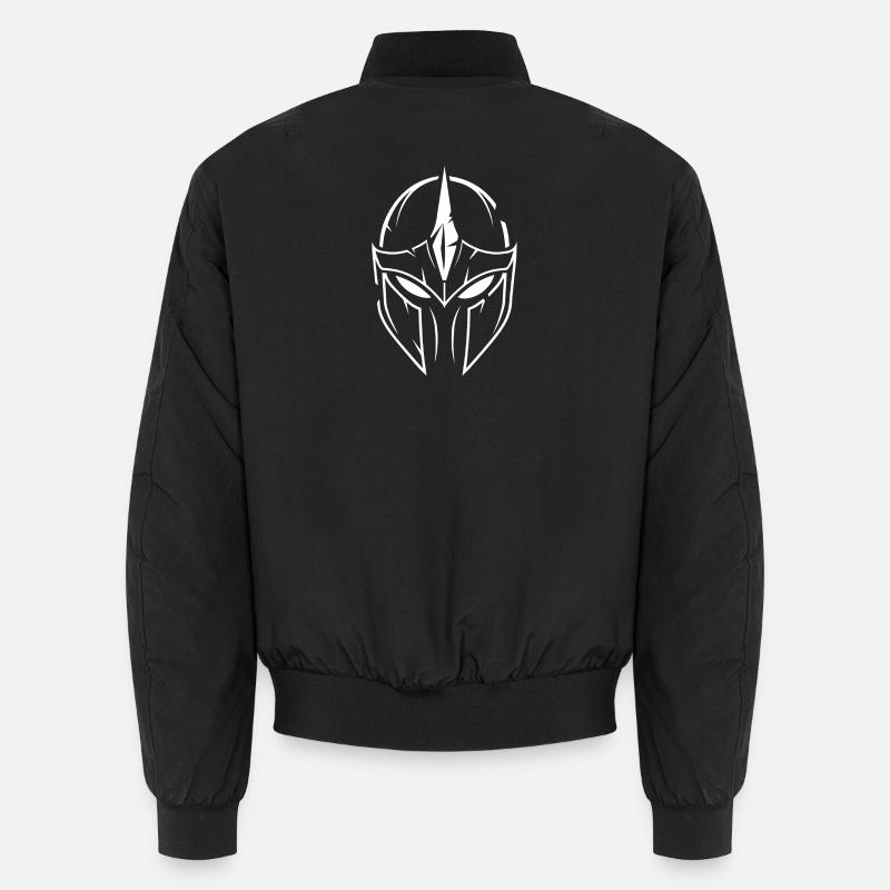 Krieger-Helm Unisex Bomberjacke