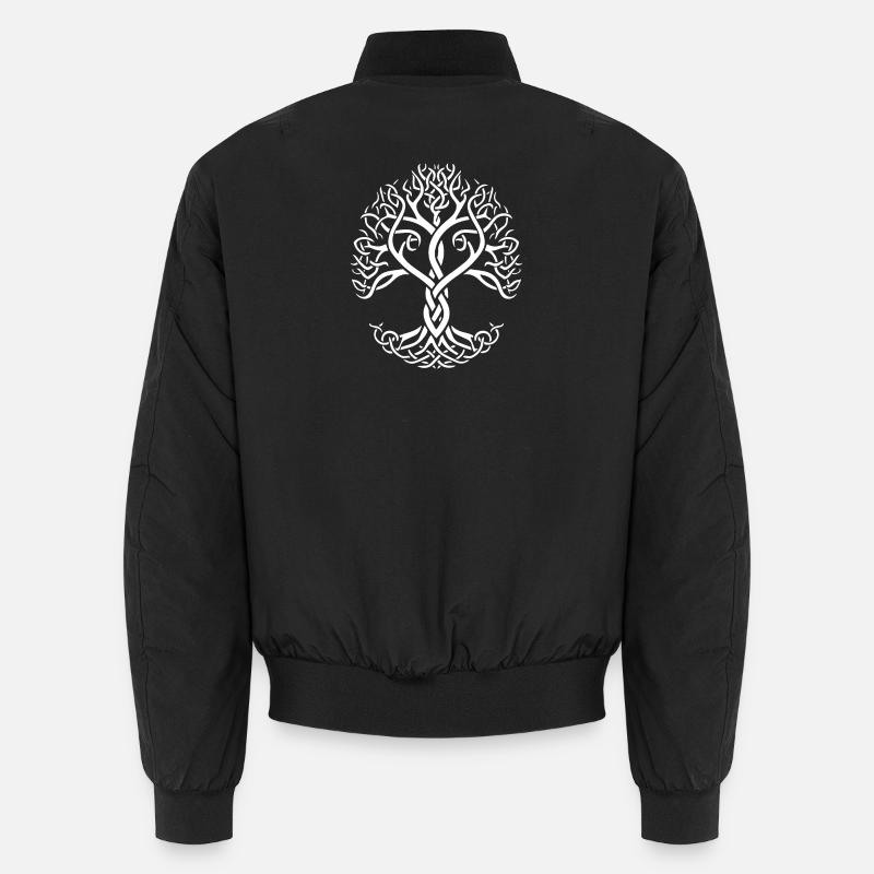 Yggdrasil, Baum des Lebens Unisex Bomberjacke