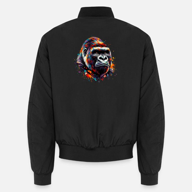 Gorilla Unisex Bomber Jacket