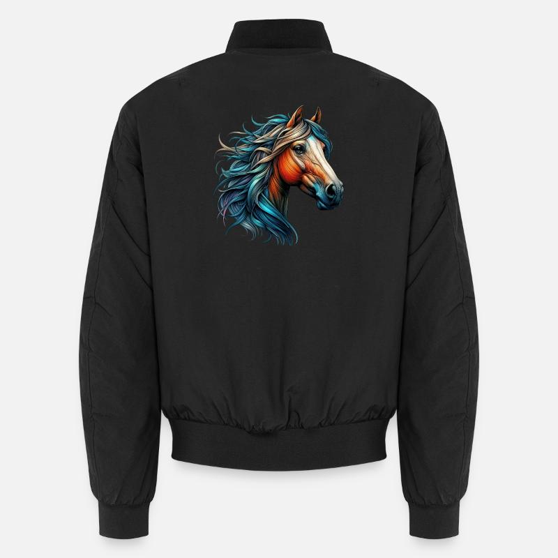 Horse Unisex Bomber Jacket