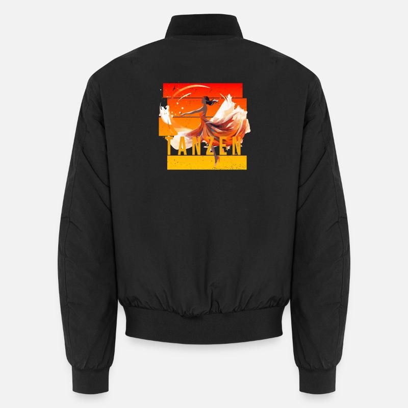Tanzen - Unisex Bomberjacke - Schwarz