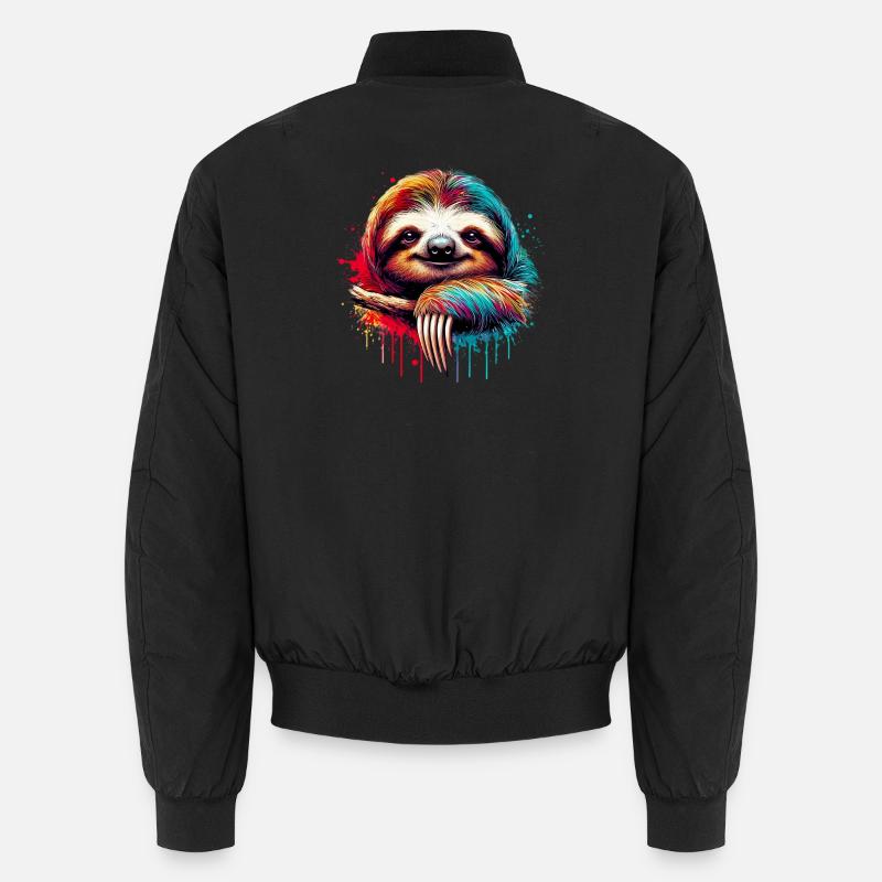 Faultier Unisex Bomberjacke