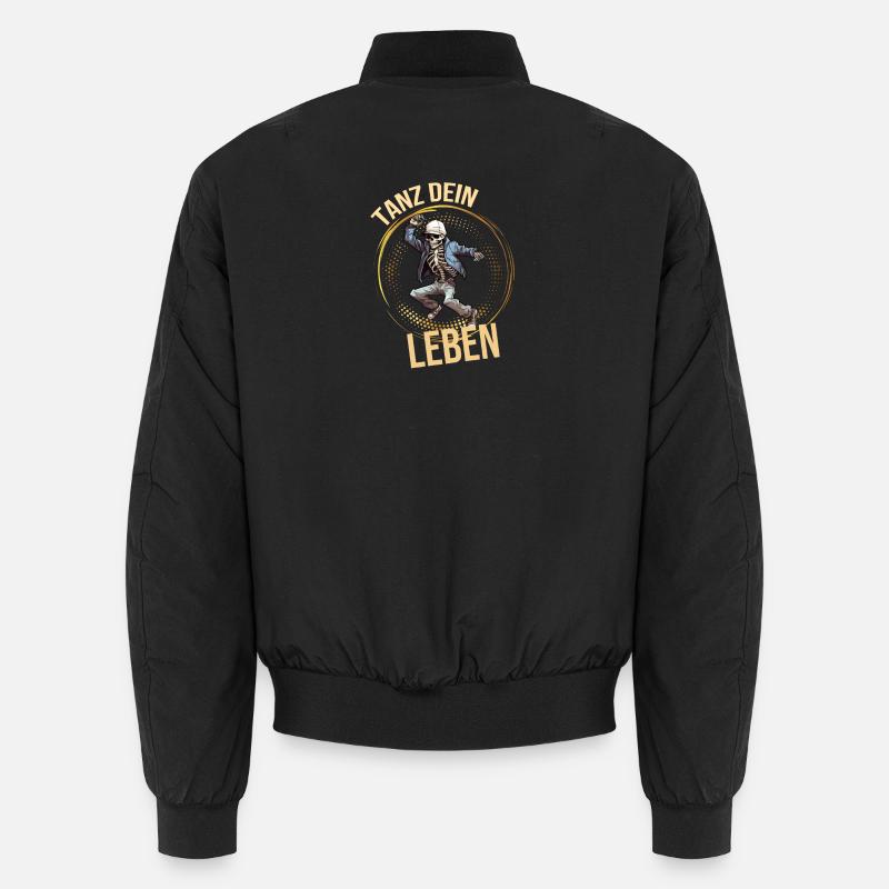 Tanz dein Leben - Unisex Bomberjacke - Schwarz