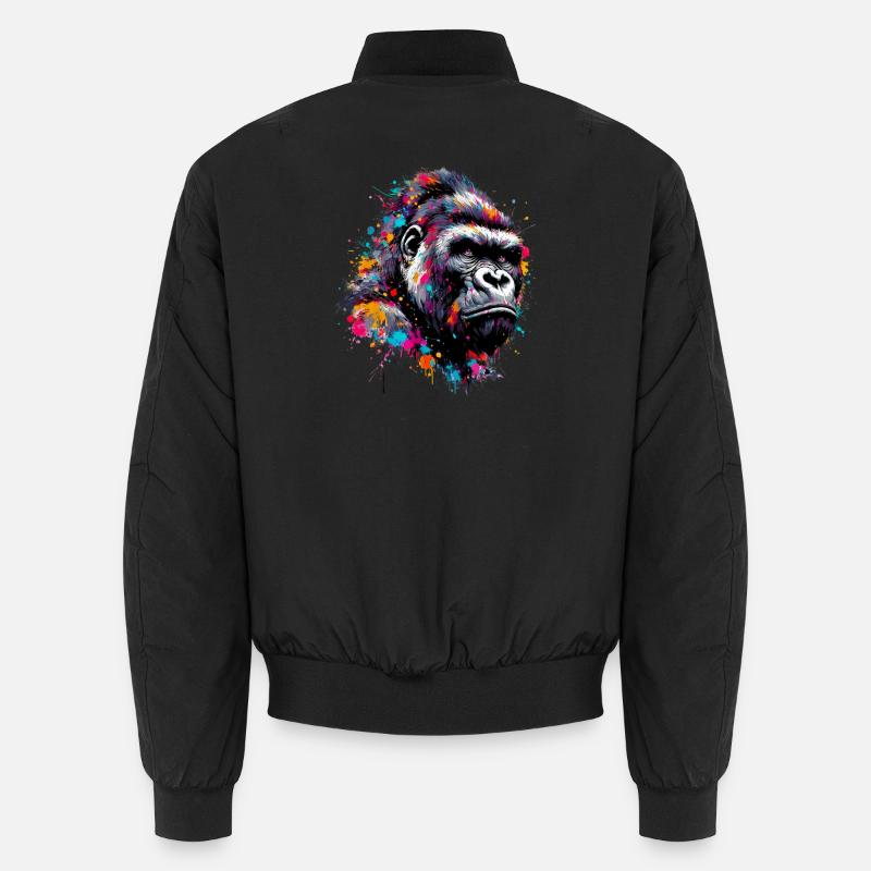 Gorilla Unisex Bomber Jacket