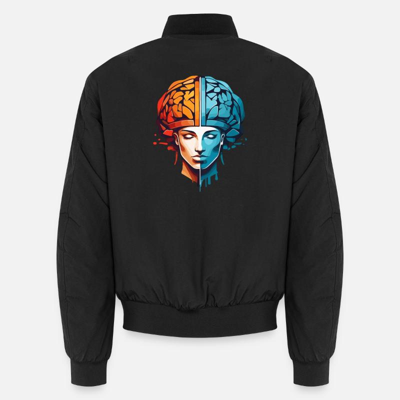 Frauen Denken Unisex Bomberjacke
