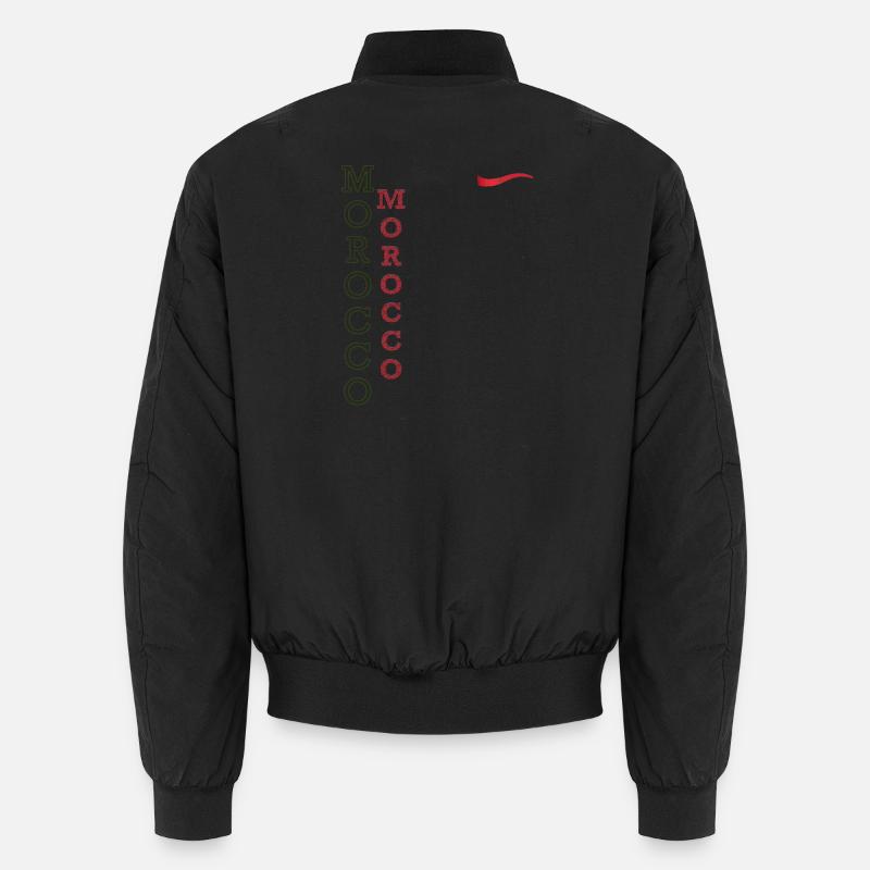 Moroccan Flag Show Your Colors with Pride Unisex Bomber Jacket
