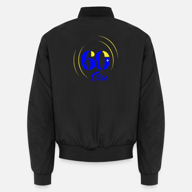 Oise - Bomber unisexe - noir