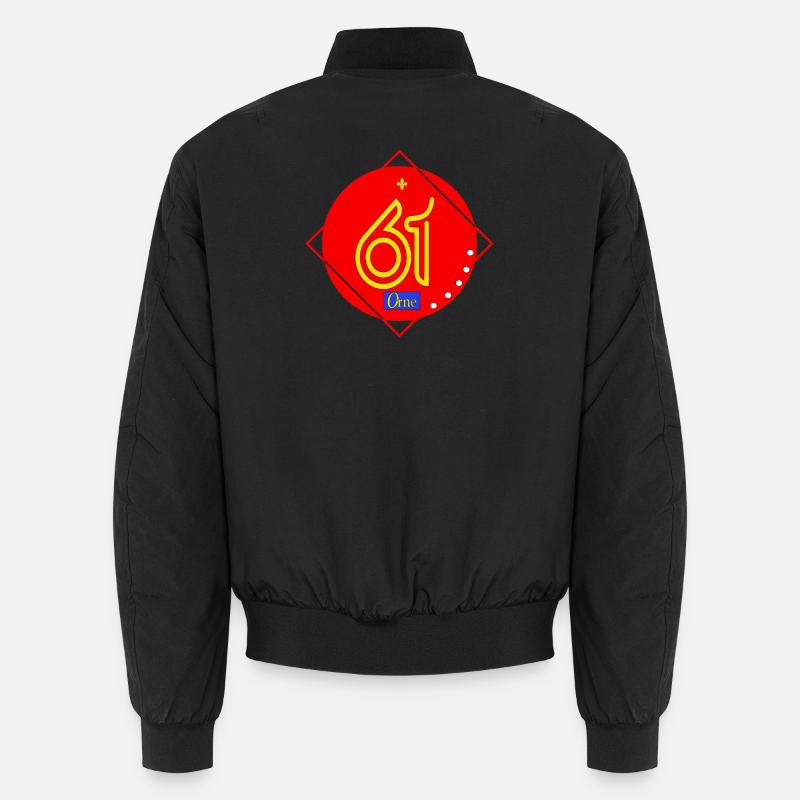 Orne - Unisex Bomber Jacket - black