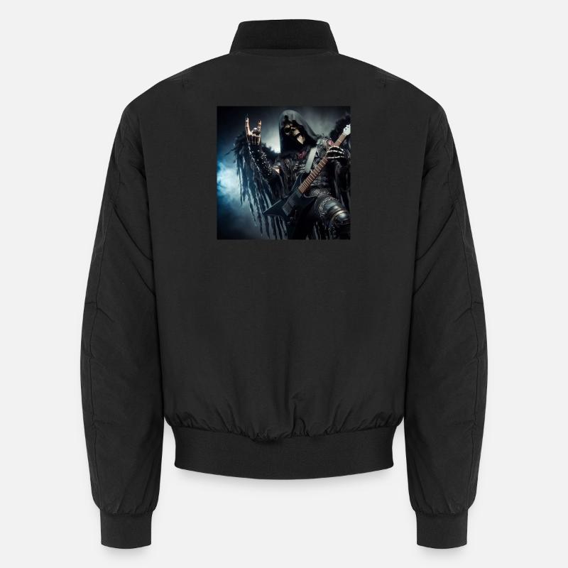 Der Sensenmann ist schwer Unisex Bomberjacke