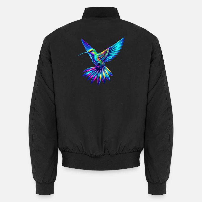 Colibri - Bomber unisexe - noir